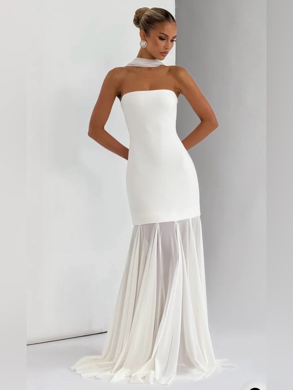 Babyboo Fashion Merritt Gown- Ivory